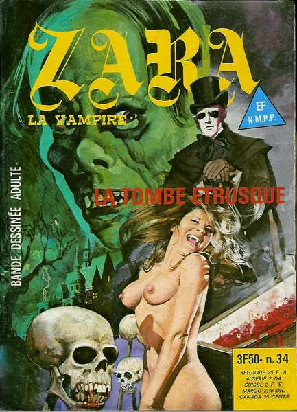 Scan de la Couverture Zara La Vampire n 34
